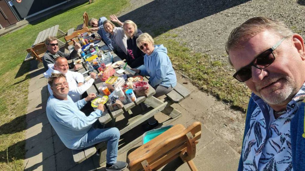Gäste auf dem Seecamping Campingplatz in Bad Segeberg / Schleswig-Holstein